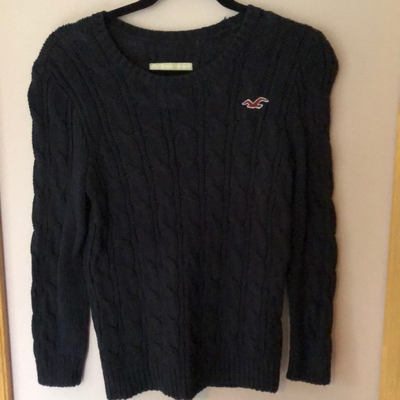 Hollister Dark Navy Sweater - Picture 1 of 2